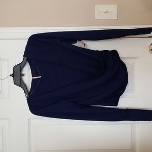 Free People top size M color Blue.